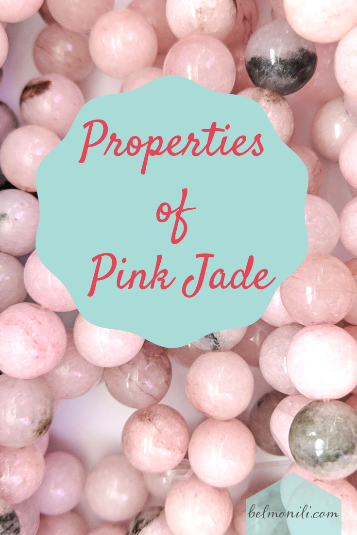 Pink jade best sale stone