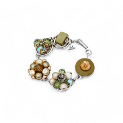 Olive Baubles Vintage Cluster Bracelet