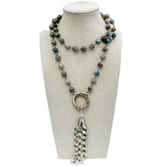 Star of the Show Beaded Bauble Necklace