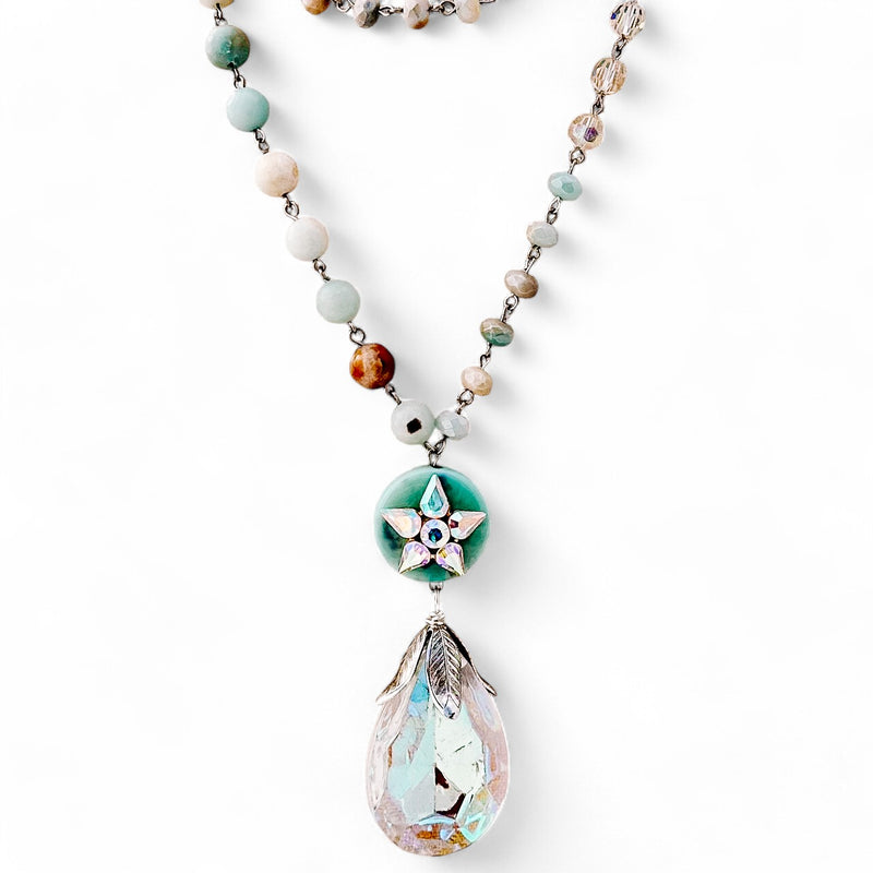 Star of the Show Beaded Bauble Necklace