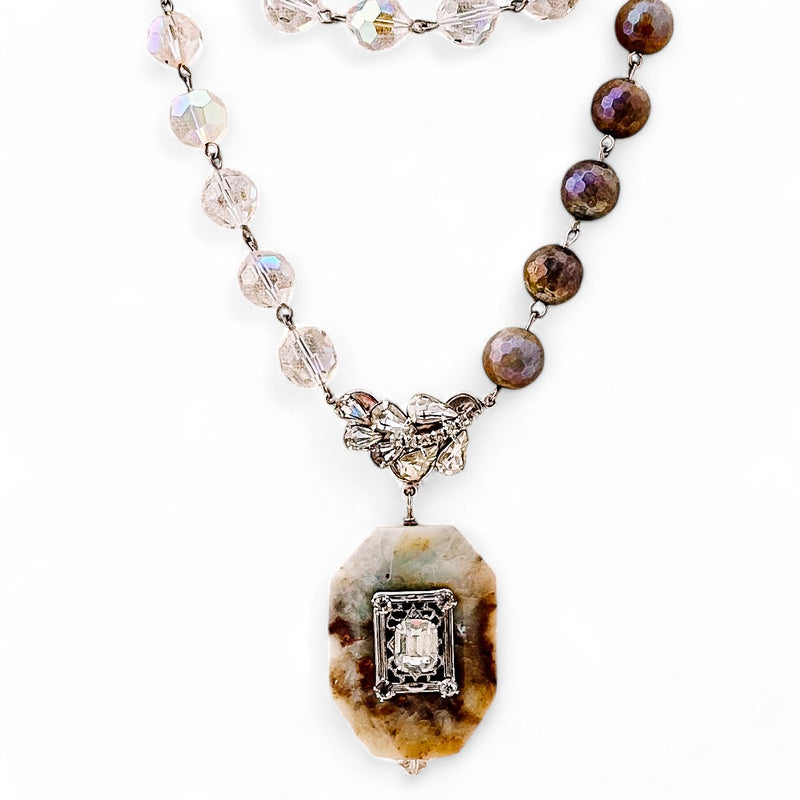 Very Demure Beaded Bauble Necklace