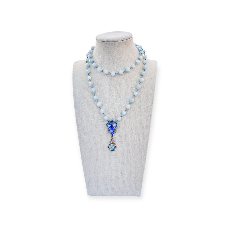 Sparkling Sky Beaded Bauble Necklace