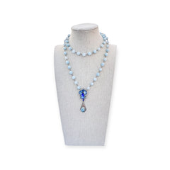 Sparkling Sky Beaded Bauble Necklace