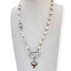 Rhinestone Cowgirl Beaded Necklace