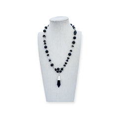 Midnight Mayhem Beaded Necklace