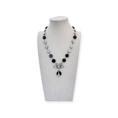 Swiss Disc Beaded Necklace
