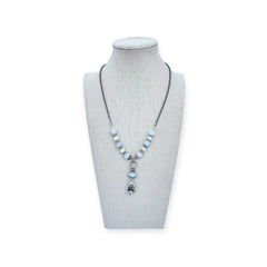 Baby Blues Beaded Necklace