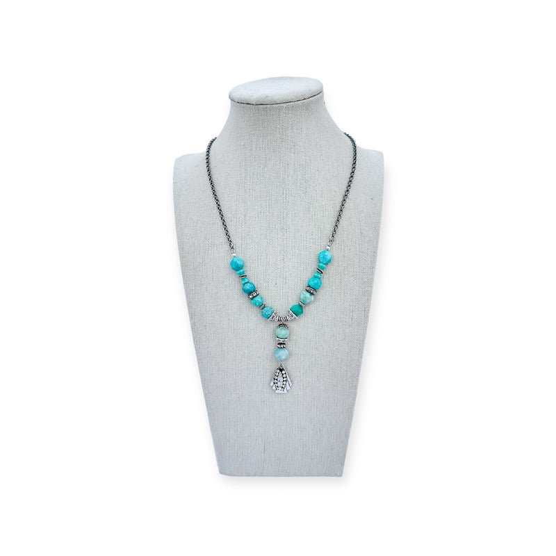 Amazonite Brights Beaded Necklace