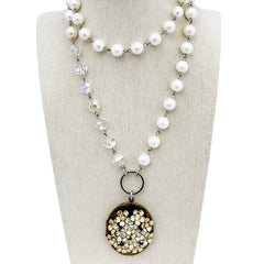 bel monili pearl bloom necklace