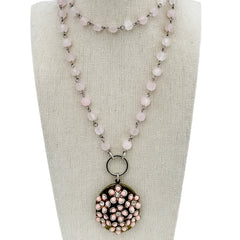 Pink Daisies Bloom locket