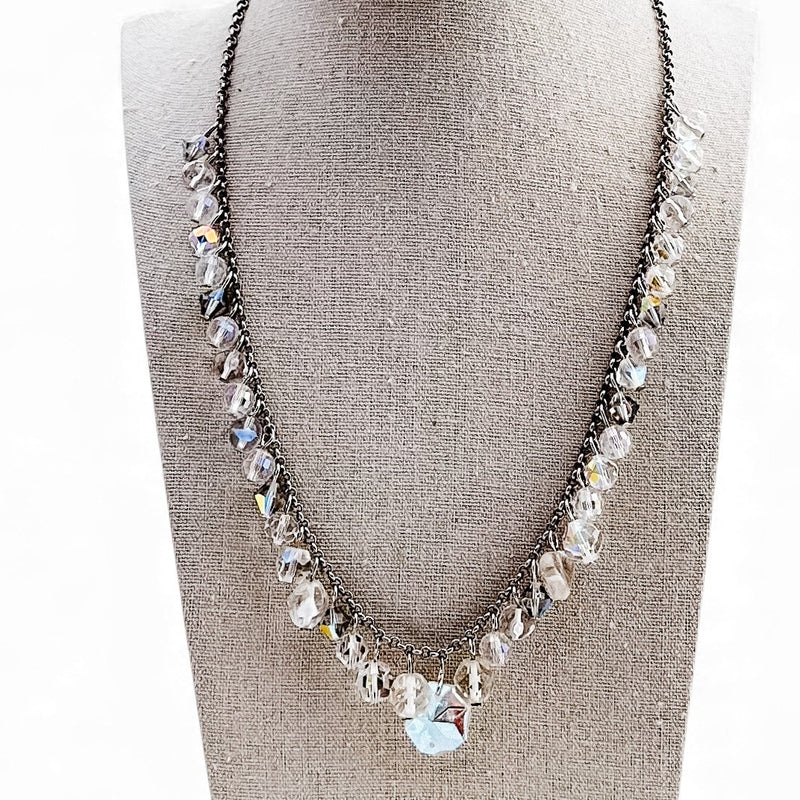 Crystal ChaCha Beaded Necklace