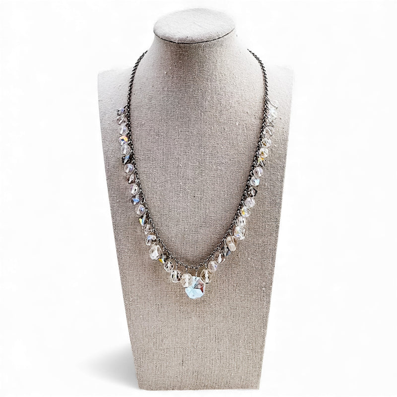 Crystal ChaCha Beaded Necklace