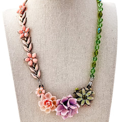 Bloom Collage Necklace