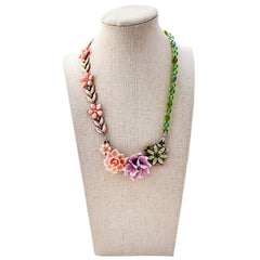 Bloom Collage Necklace