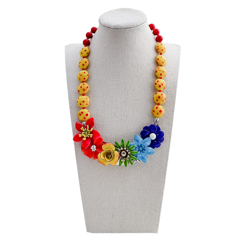 The Rainbow Collage Necklace