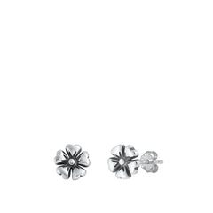 Flower stud earring