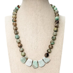 Amazonite Layering Necklace