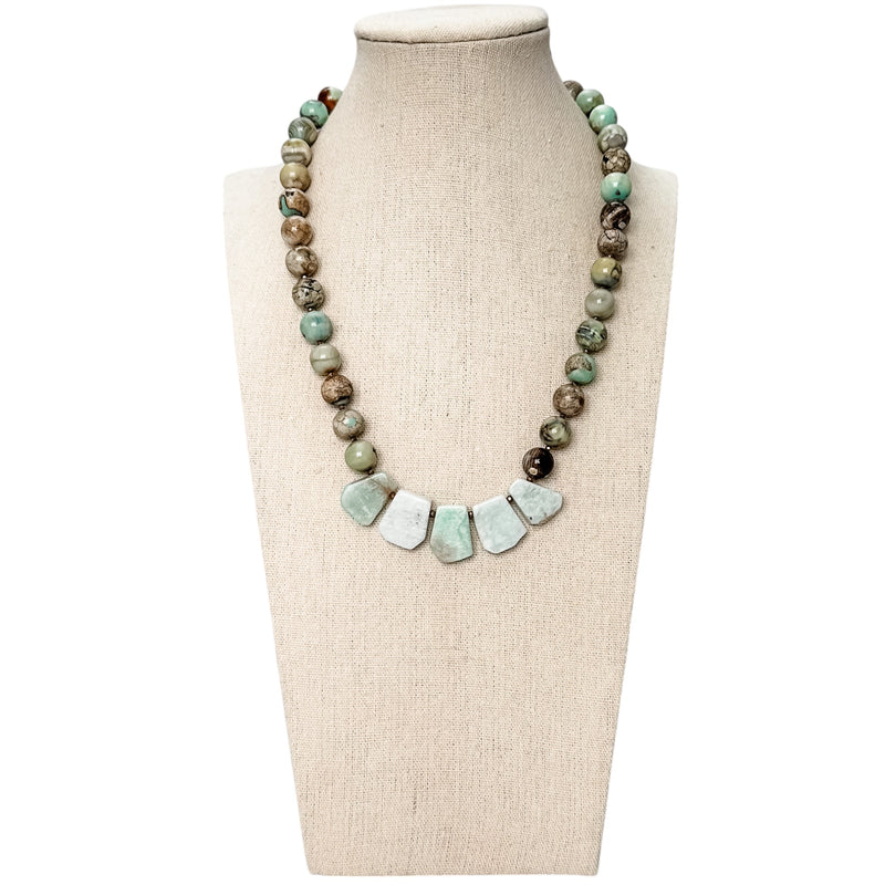 Amazonite Layering Necklace