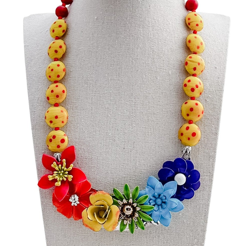 The Rainbow Collage Necklace