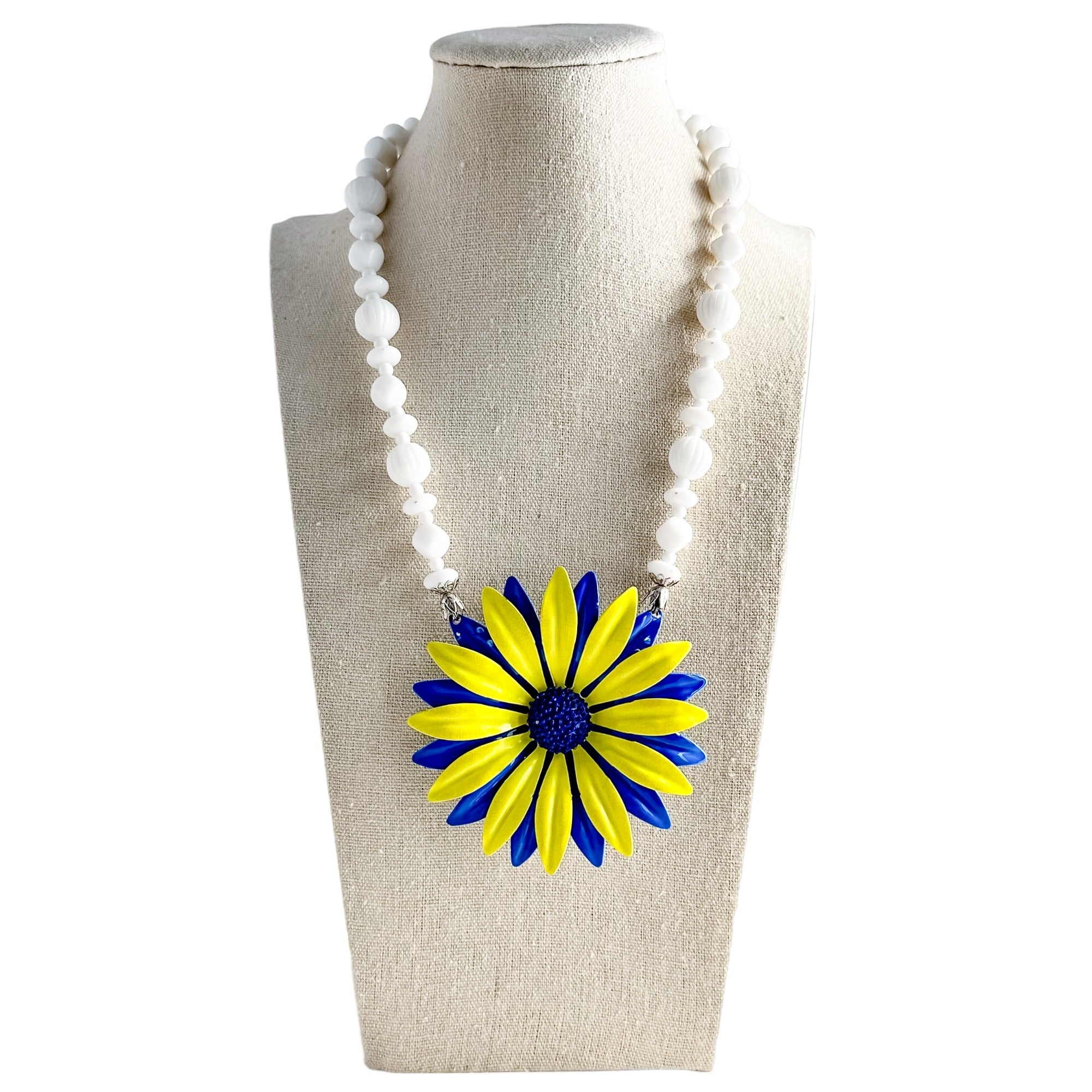 BOCAR Statement Chunky Flower Necklace Bib Collar India | Ubuy