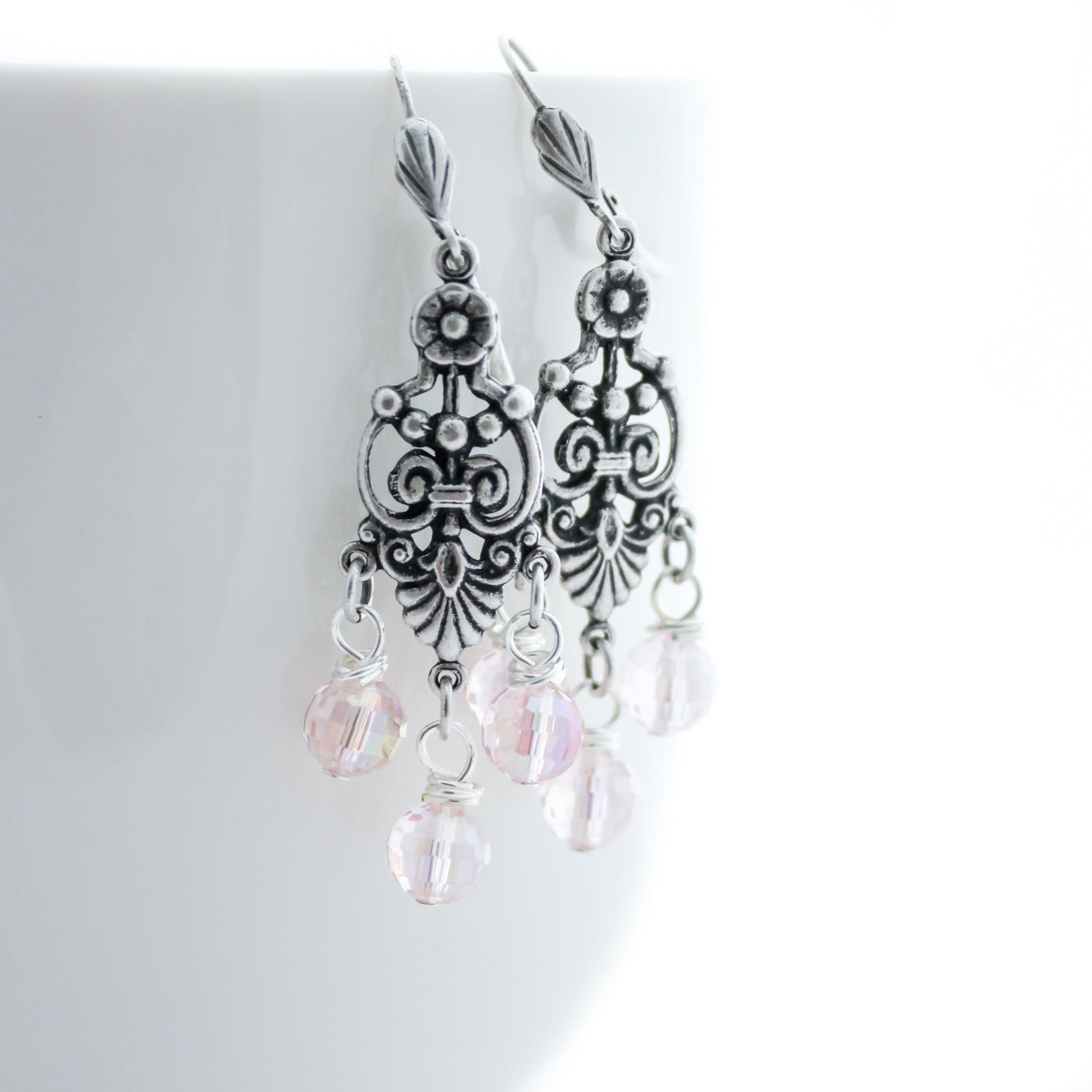 Garnet chandelier earrings, 'Dancing Chandelier' | Silver chandelier  earrings, Jewelry necklace simple, Chandelier earrings