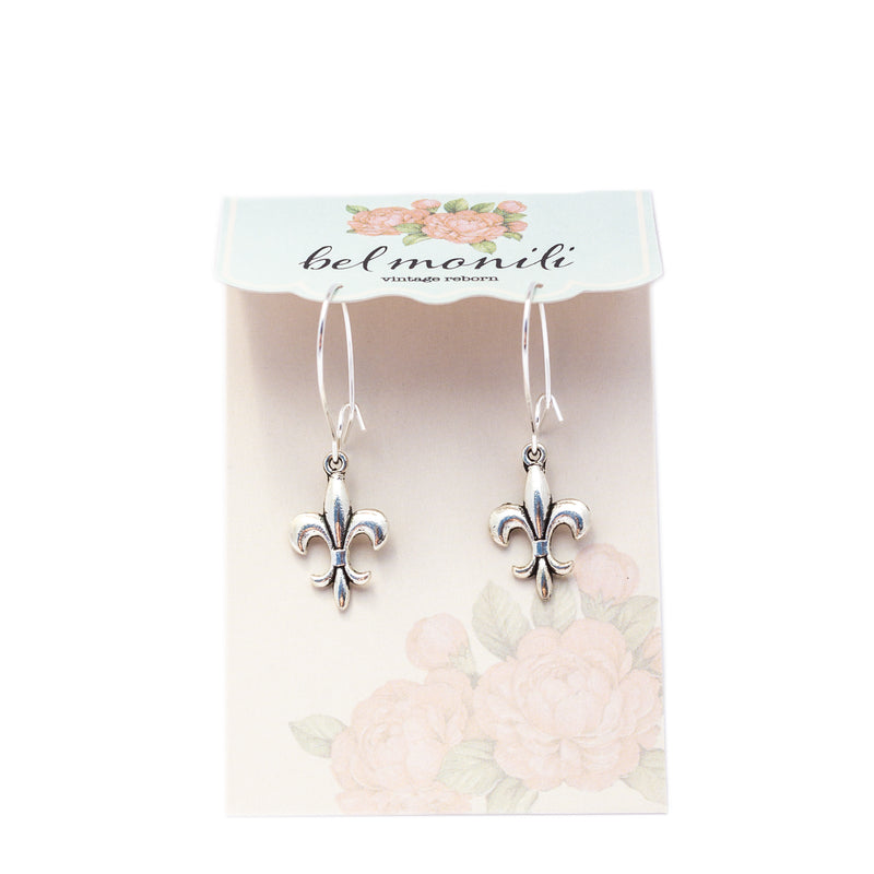 fleur de lis earrings