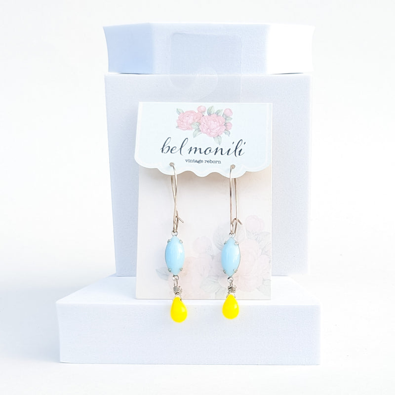 Lemon sky earrings
