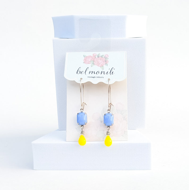 Spring lemons earrings