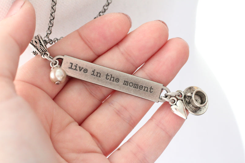Wholesale Package: Inspirational Quote Necklcae - bel monili, Pittsburgh PA, country living fair, vintage market days