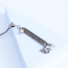 Inspirational Quote Necklace- Possibility 4