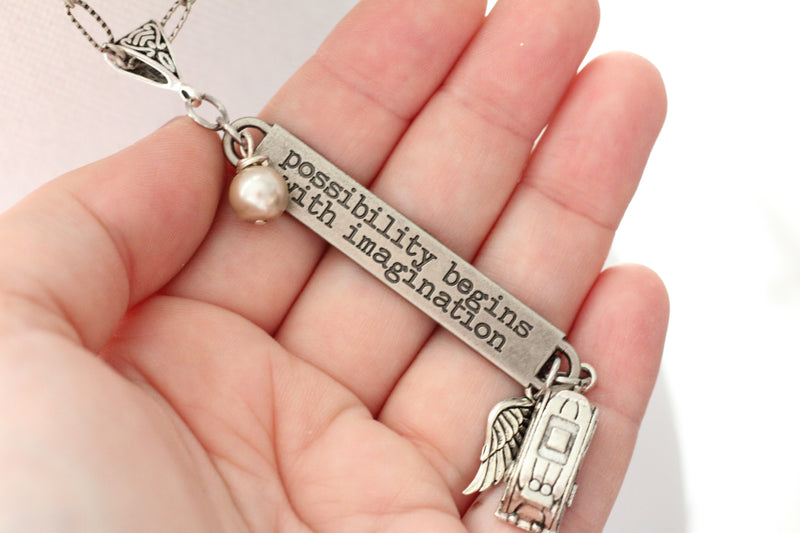 Inspirational Quote Necklace