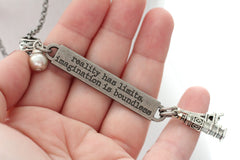 Inspirational Quote Necklace